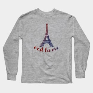 Lovely Paris | Gradient T-shirt Long Sleeve T-Shirt